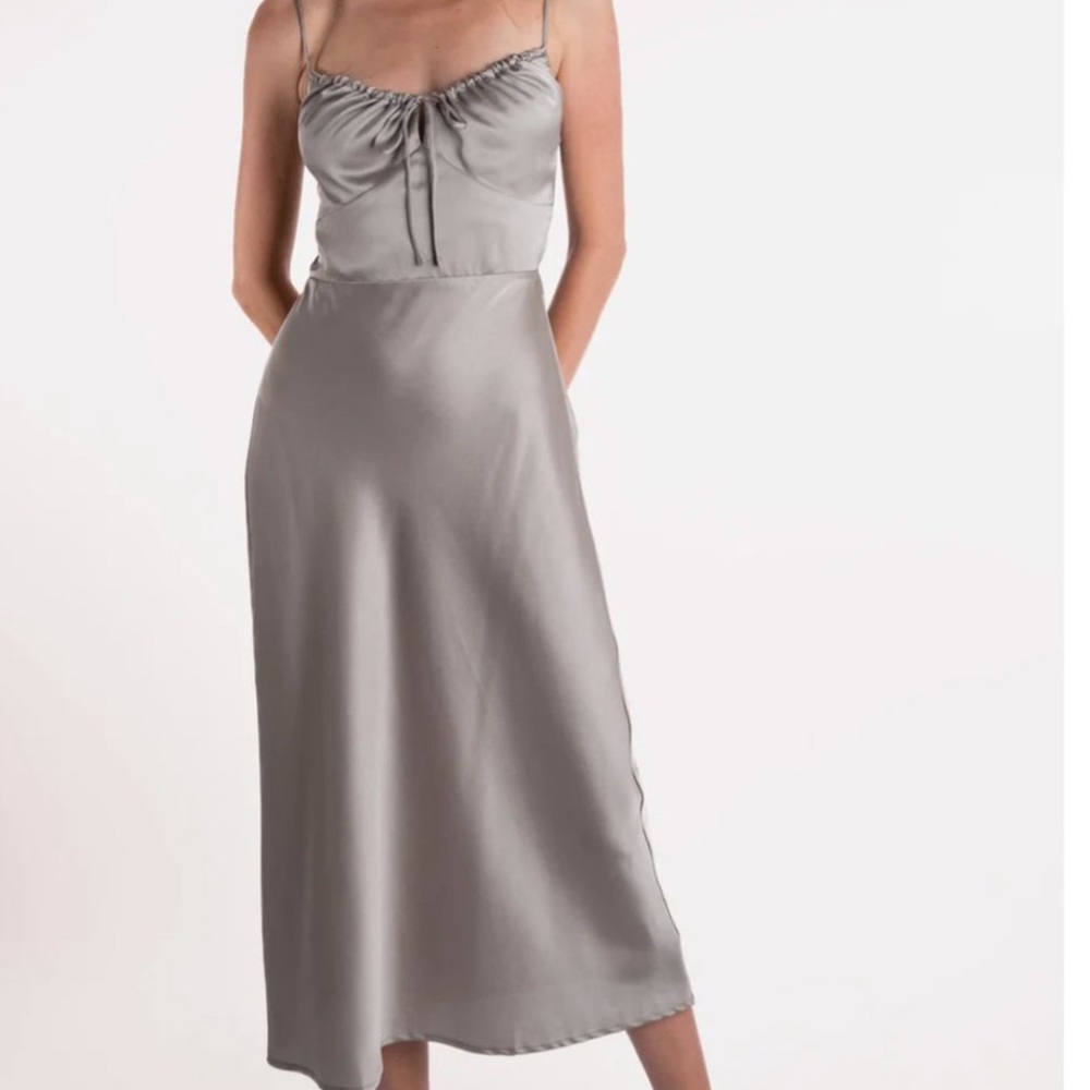 Silk & Salt Slip Dress